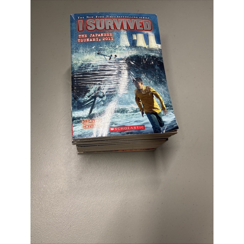 LOT of 13 I Survived Series Chapter Books Set by Lauren Tarshis, Scholastic, PB